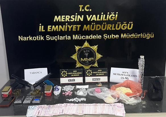 Mersin’de uyuşturucu operasyonu: 2 tutuklama