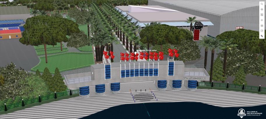 Kültürpark, üç boyutlu modeliyle dijital ortamda