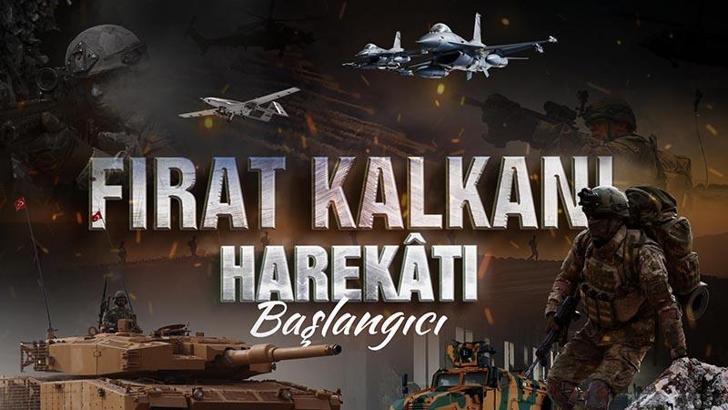 MSB'den Fırat Kalkanı Harekatı'nın 10'uncu yıl dönümü mesajı