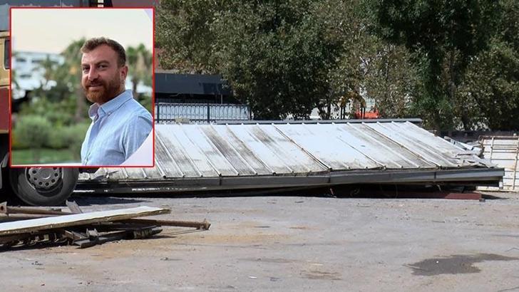 Sultanbeyli'de düÅŸen çatının altında kalan mühendisin cenazesi Adli Tıp'tan alındı
