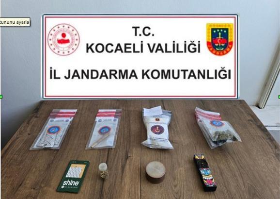 Kocaeli'de uyuşturucu operasyonu: 4 gözaltı
