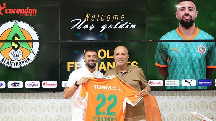Corendon Alanyaspor, AEK'dan Paolo Fernandes'i 1 yıllığına kiraladı