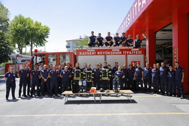 Kayseri İtfaiyesi’nin teknolojik ve teknik kapasitesi güçleniyor
