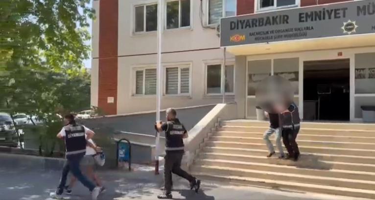 Diyarbakır’da el bombasıyla yakalanan 4 kişi tutuklandı