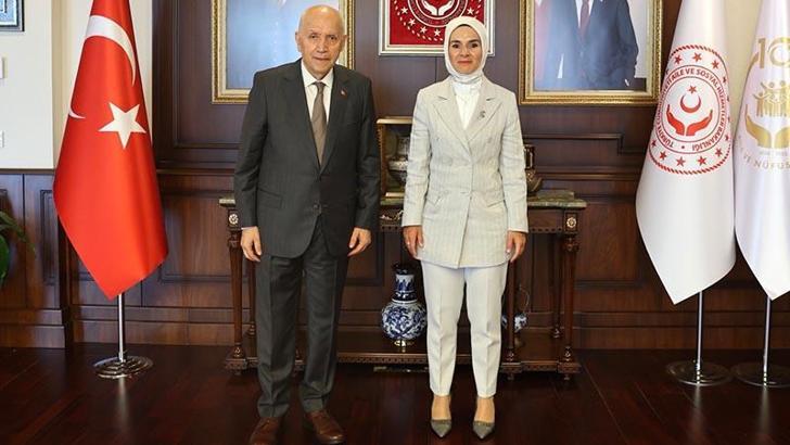 Bakan Göktaş, Yenimahalle Belediye Başkanı Yaşar'ı kabul etti