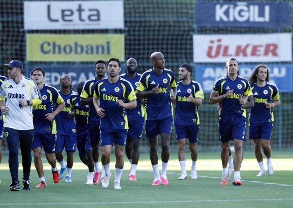 Fenerbahçe, Lyon maçının hazırlıklarına devam etti