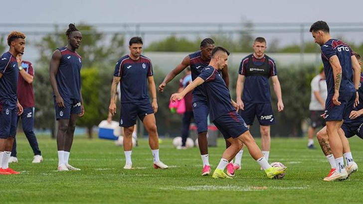 Trabzonspor, Ferencvaros maçı hazırlıklarına başladı
