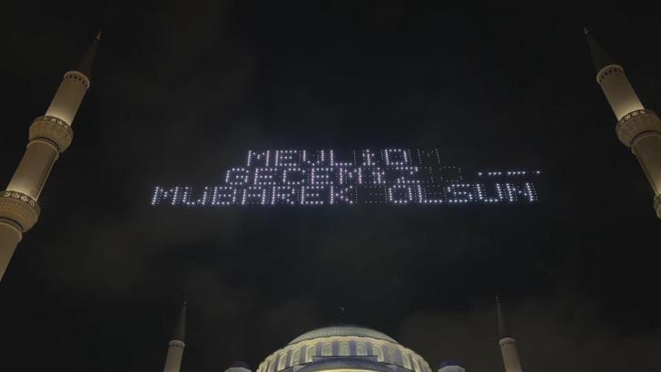 Mevlit Kandili Çamlıca Camisi'nde idrak edildi