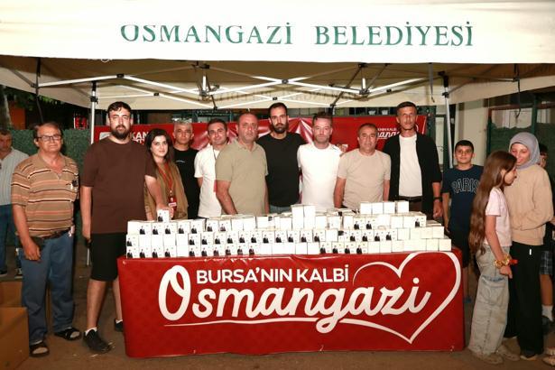 Osmangazi Belediyesi’nden Mevlit Kandili’nde geleneksel ikram
