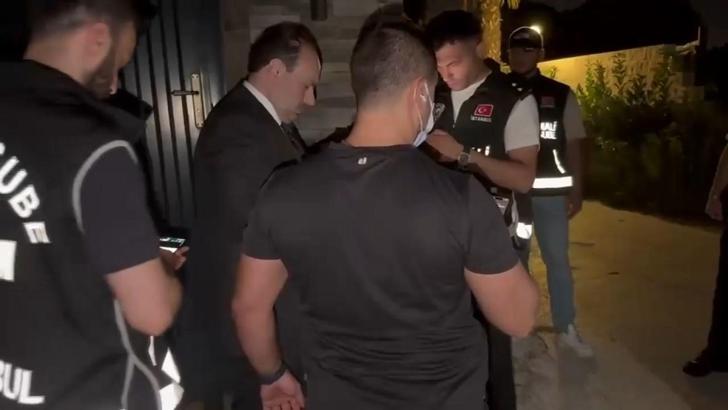 Alihan Kuriş'in gözaltına alındığın anların görüntüsü ortaya çıktı