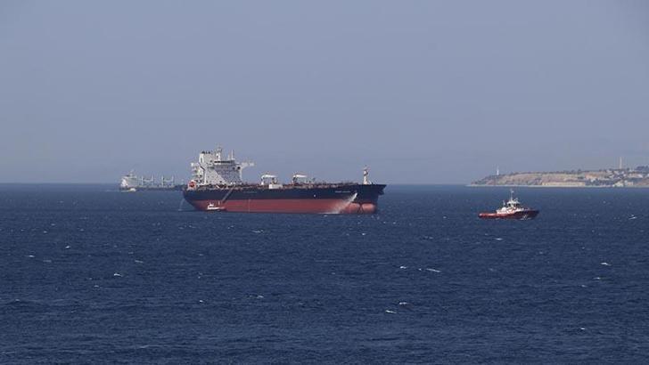 Çanakkale'de tanker arızası