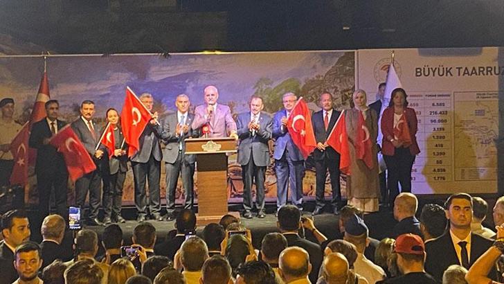 Numan Kurtulmuş, zafer kutlamaları için Afyonkarahisar'da