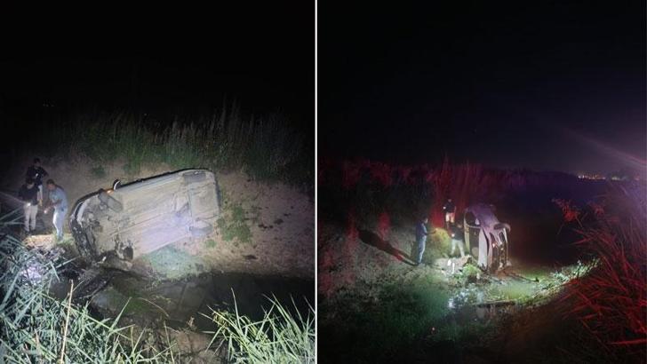 Manisa’da uyuşturucu şüphelileri polisten kaçarken kaza yaptı: 3 yaralı