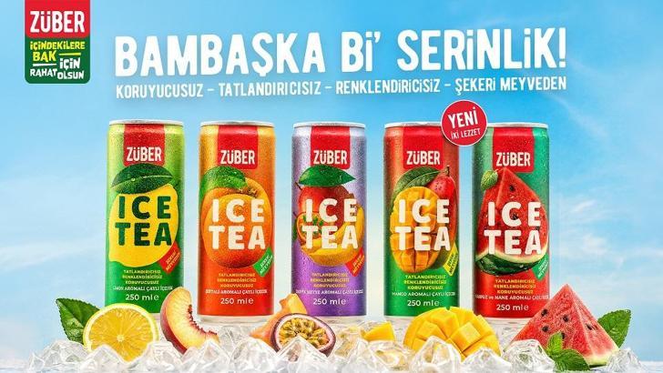 Züber, Ice Tea portföyüne iki yeni çeşit daha ekledi