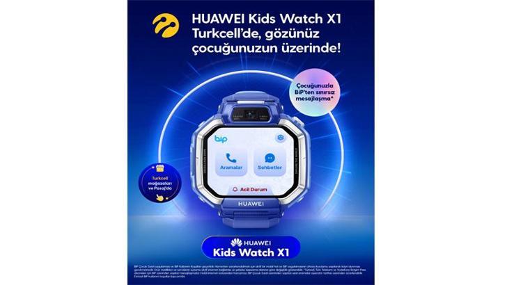 BiP entegrasyonuna sahip Huawei Watch Kids X1, satışa sunuldu