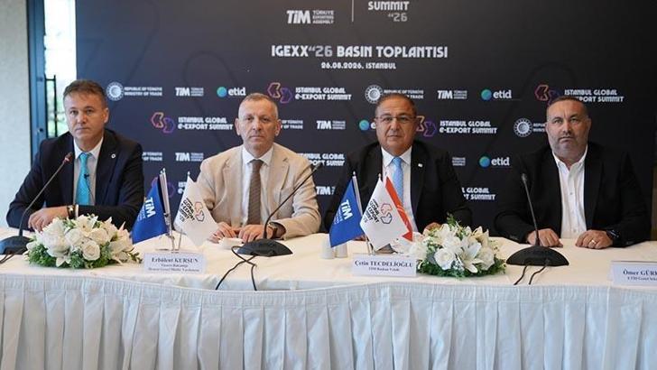İstanbul Küresel E-İhracat Zirvesi'nin (IGEXX 2026) tanıtım toplantısı yapıldı