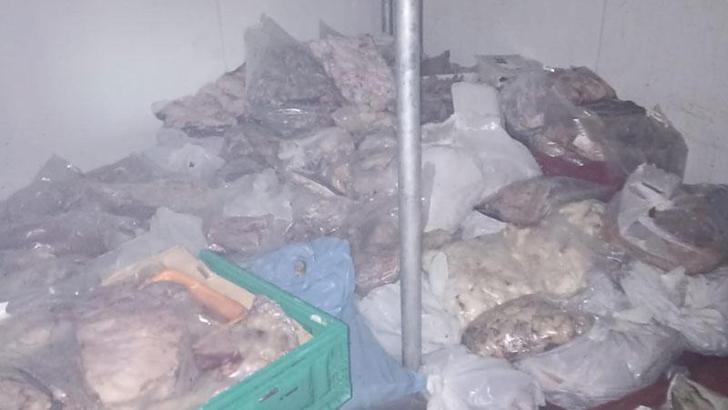 Bodrum’da 400 kilo bozuk ete el konuldu