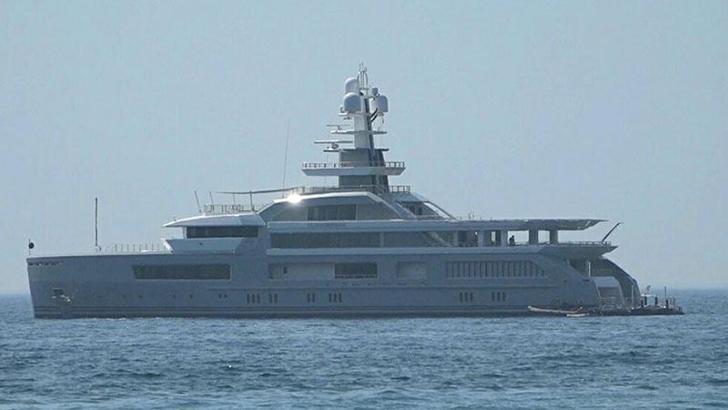 250 milyon dolarlık mega yat Kuşadası’na demirledi
