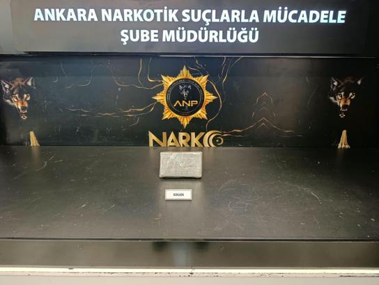 Ankara'da 1 kilo 200 gram kokain ele geçirildi: 3 gözaltı