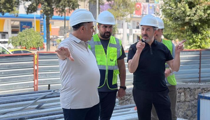 Bakan Yardımcısı Aydın'dan SGK İl Müdürlüğü inşaatında inceleme