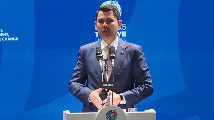 Bakan Kurum: 2030 yılına kadar iklim değişikliğinin eğitim müfredatına entegre edilmesini istiyoruz