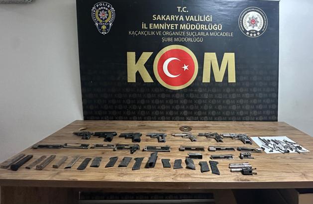 Sakarya’da silah kaçakçılığı operasyonu: 1 gözaltı