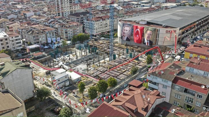 Sultangazi’de Naim Süleymanoğlu Gençlik Spor ve Yaşam Merkezi’nin temel atıldı