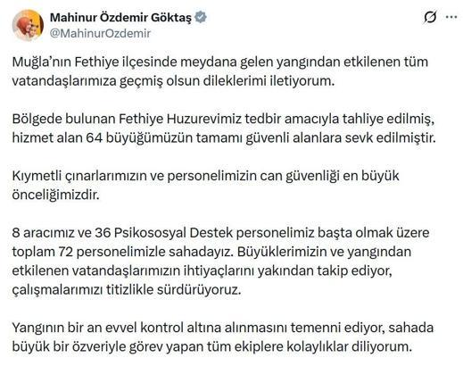Muğla’da orman yangını (3)