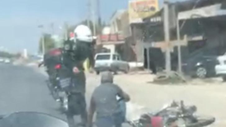 Plakasız motorla ‘dur’ ihtarına uymayıp, kaza yapınca yakalanan sürücüye 242 bin 500 TL ceza