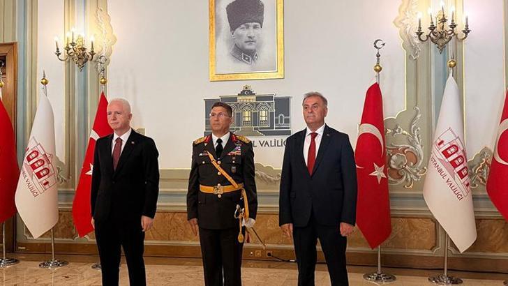 İstanbul Valiliği'nde 30 Ağustos Zafer Bayramı töreni