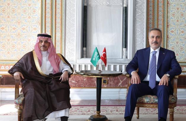 Bakan Fidan, Suudi Arabistan Dışişleri Bakanı Faysal bin Ferhan Al Suud ile görüştü