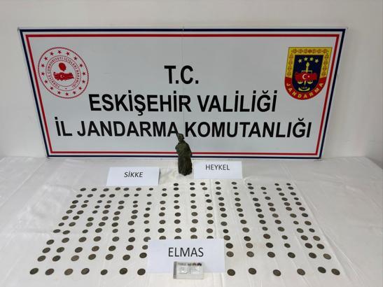 Eskişehir’de tarihi eser operasyonu