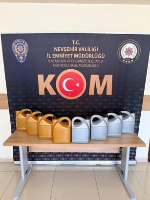 Nevşehir’de kaçakçılık operasyonu: 5 gözaltı