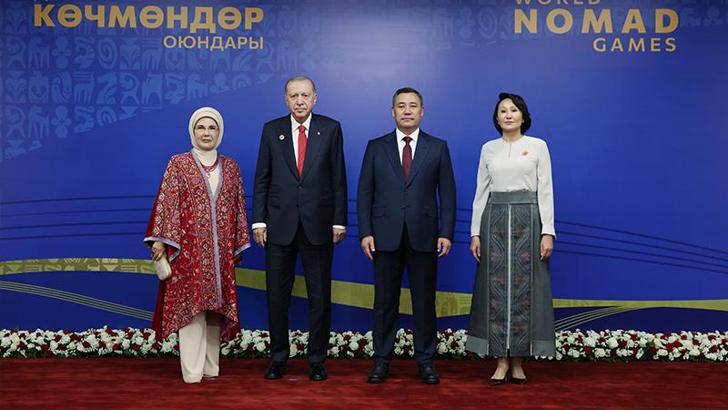 Cumhurbaşkanı Erdoğan, Dünya Göçebe Oyunları Açılış Töreni’ne katıldı