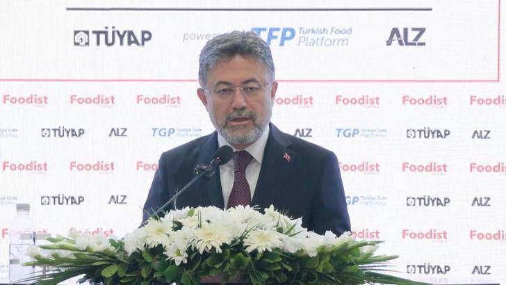 Bakan Yumaklı: Tarımsal hasılada da dünyada yedinciliğe yükselmiş durumdayız