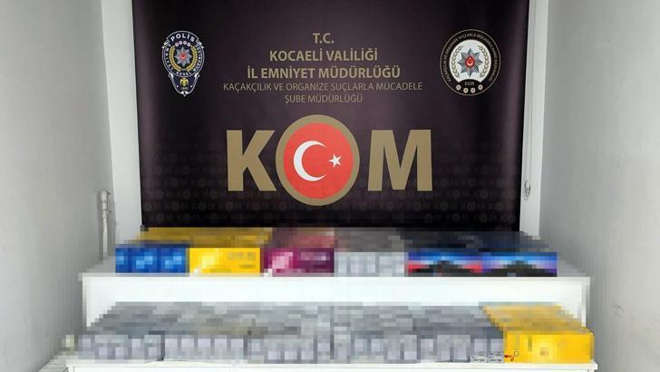TEM'de kaçak sigara operasyonu: 2 gözaltı