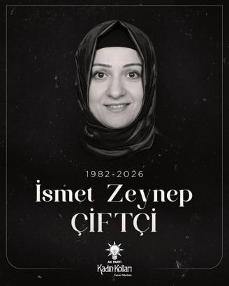 Cumhurbaşkanı Erdoğan’dan vefat eden AK Parti Kadın Kolları MKYK Üyesi Çiftçi için taziye mesajı