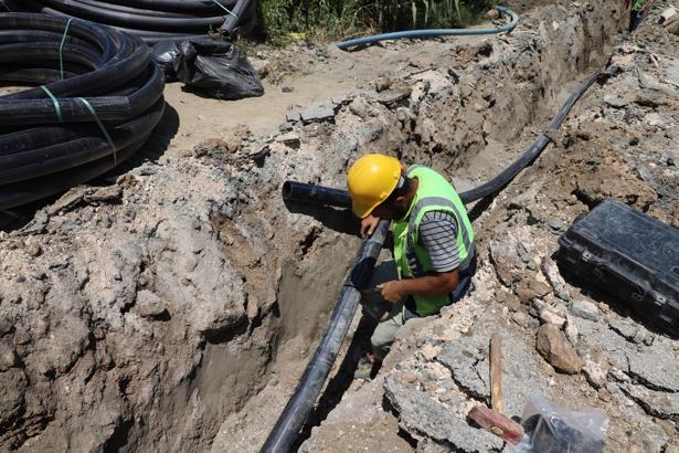 Samandağ’da içme suyu projesinde sona gelindi