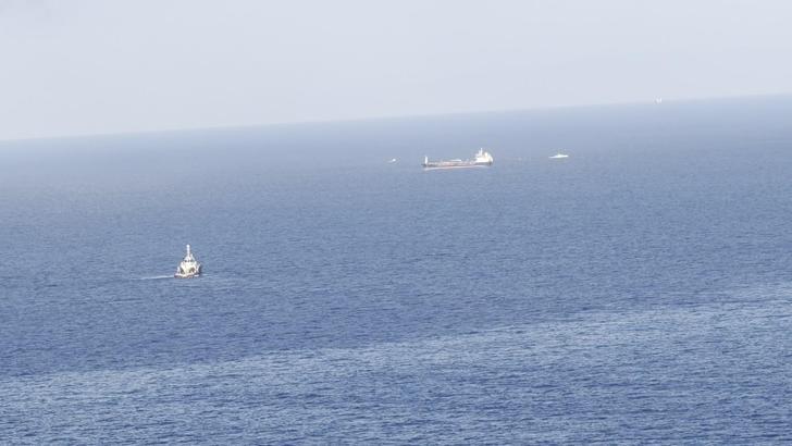 Silivri açıklarında devam eden arama kurtarma çalışmaları havadan görüntülendi