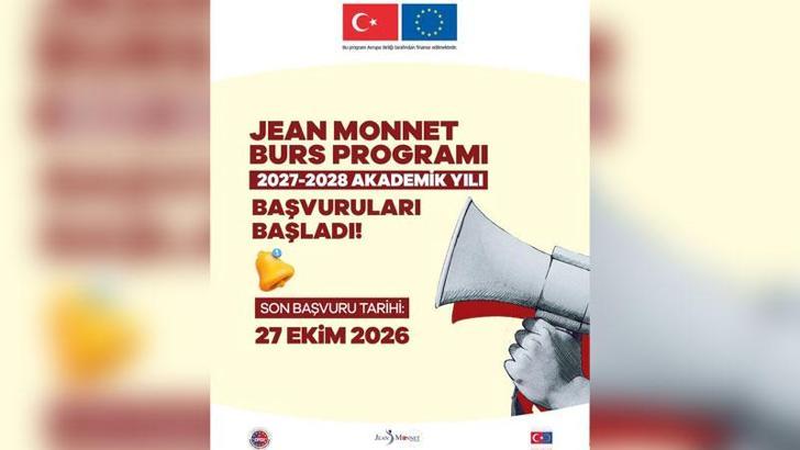AB Başkanlığı: Jean Monnet Bursu başvuruları başladı