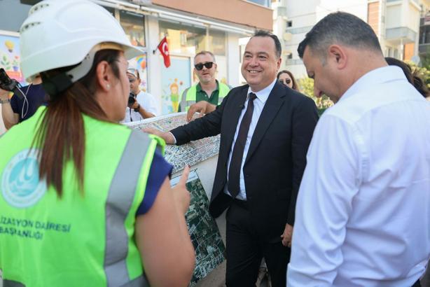 Başkan Dutlulu, Soma ve Akhisar'da çalışmaları inceledi
