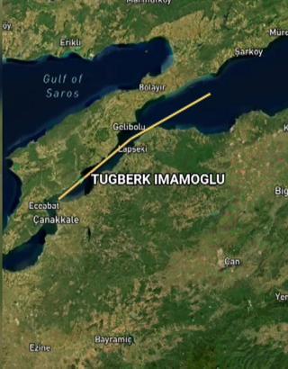 Silivri açıklarında kaza yapan 2 geminin manevraları radara yansıdı