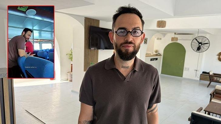 Girne'de batan gemiyle 3 ay önce seyahat eden yolcu: Dalga vurdu, gemi su almaya başladı