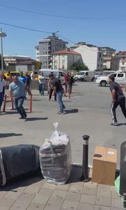 Sultanbeyli'de korsan taksi kavgasında 2 taksici bıçaklandı