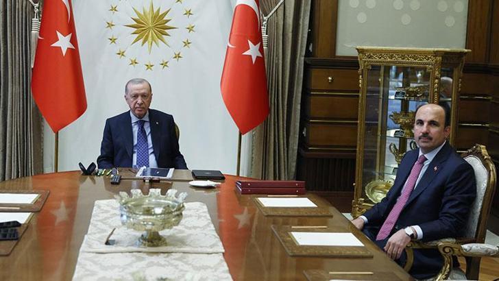 Cumhurbaşkanı Erdoğan, Dünya Belediyeler Birliği Başkanı Altay'ı kabul etti