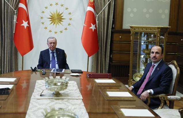 Cumhurbaşkanı Erdoğan, Dünya Belediyeler Birliği Başkanı Altay'ı kabul etti
