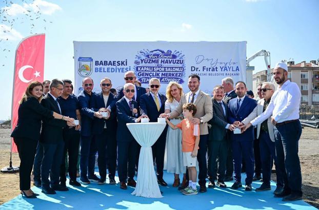 Babaeski'ye yapılacak olimpik tesisin temeli atıldı