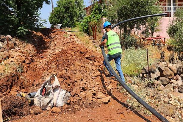 Kırıkhan'da içme suyu altyapısı yenileniyor