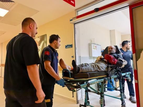 Tomruğa zincir bağlarken elleri sıkışan işçinin 6 parmağı koptu