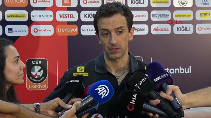 Daniele Santarelli: En iyi voleybolumuzu oynamaya devam edersek herkesi yenebiliriz